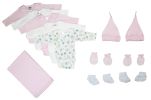 Newborn Baby Girl 12 Pc Layette Baby Shower Gift Set