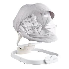 Baby Swing for Infants Rocker 3 Speeds 3 Seat Positions Remote Control Bluetooth