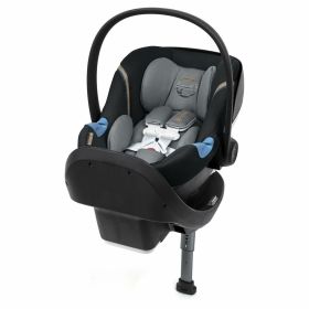 Cybex Aton M Infant Car Seat With SafeLock Base - Pepper Black